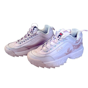 Fila Women's Disruptor Il Premium Repeat Pink‎ Shadow